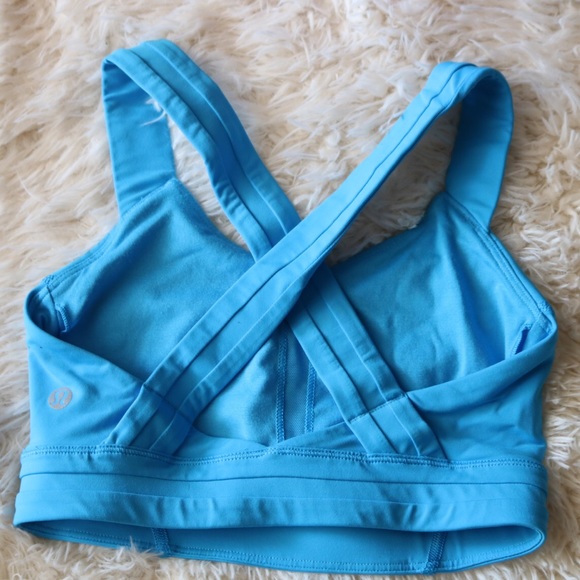 Lululemon Blue Rack Pack Sports Bra - Picture 6 of 8